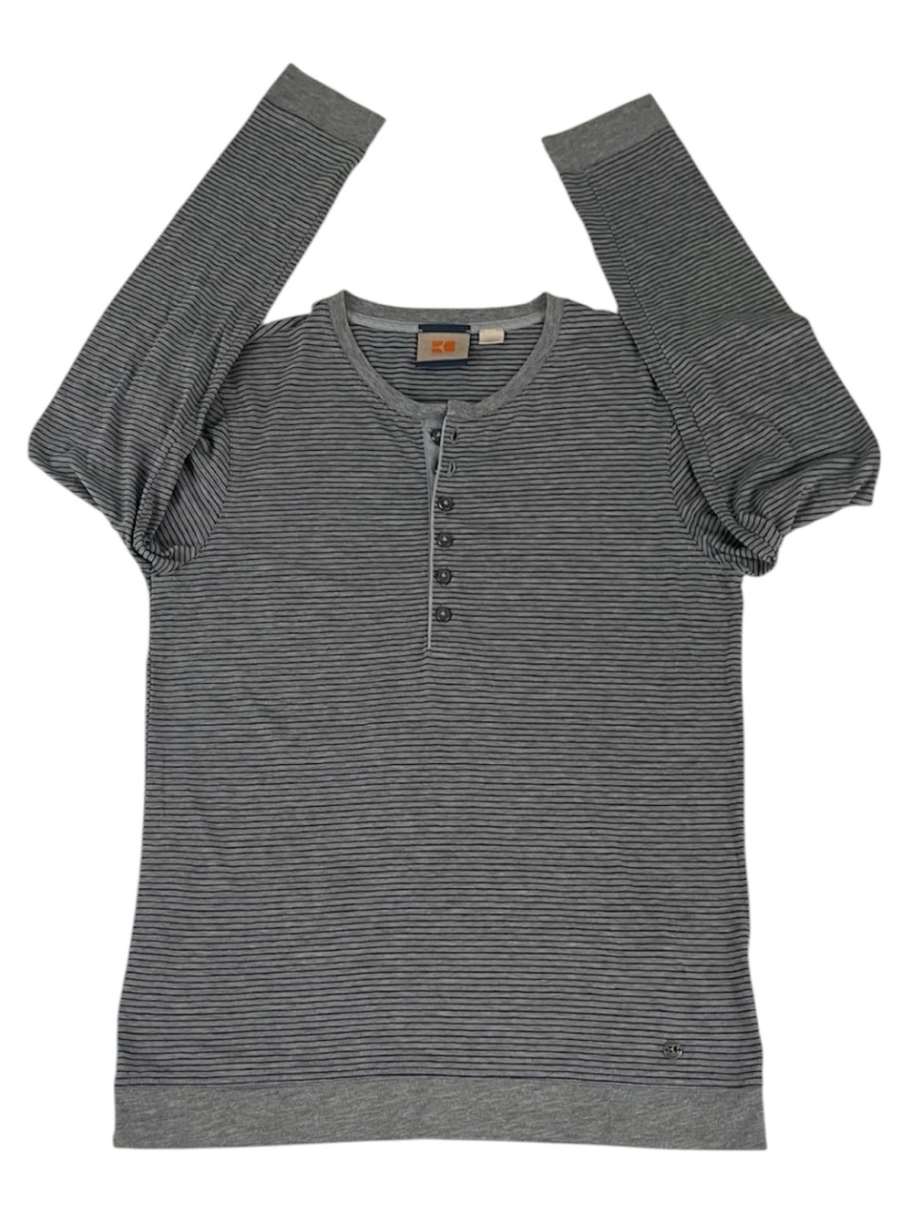 Hugo Boss Orange Label Henley Long Sleeve